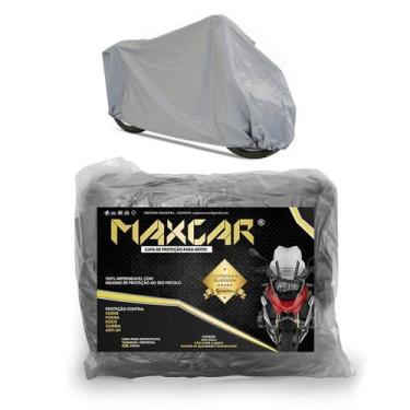 Imagem de Capa Para Cobrir Moto Impermeável Térmica Sol Chuva Sem Forro - Max Ca