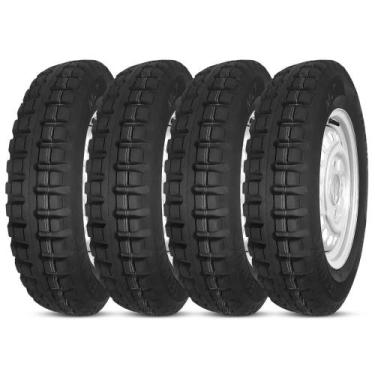 Imagem de Kit 4 Pneu Technic Aro 15 5.60-15 79p Volkswagen Fusca MLT