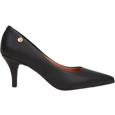 Imagem de Sapato Scarpin Feminino Casual Social Bico Fino Salto Baixo Vizzano 1122.828