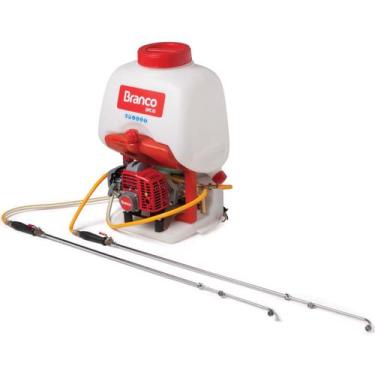 Imagem de Pulverizador Costal Bomba Motorizada Gasolina Bpc-25 Branco - BRANCO M
