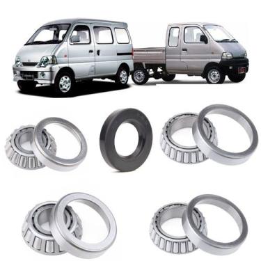 Imagem de Rolamentos Diferencial Traseiro Chana Picape e Van Kit - AD Parts