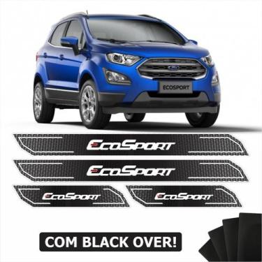 Imagem de Kit Soleira Diamante Ecosport 2012/2019 Com Black Over SL303 - Resitan