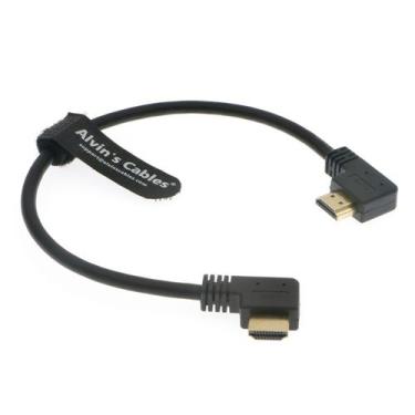 Imagem de Cabo HDMI 2.1 de alta velocidade Alvin's Cables 8K da esquerda para a 