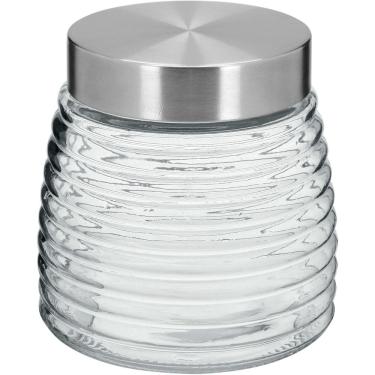 Imagem de POTE MANTIMENTOS HOME&CO COM TAMPA VIDRO 800ml 12x12x12