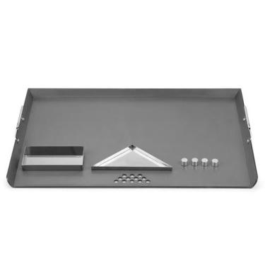Imagem de Chapa para Grill Stanbroil Flat Top para Fogão de 30" com Bandejas Col