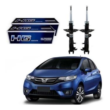 Imagem de Par Amortecedor Dianteiro Fit 1.5 2015 A 2017 - Nakata