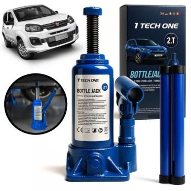 Imagem de Macaco Hidráulico Garrafa 2 Toneladas Tech One Profissional