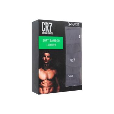 Imagem de Kit Cueca Boxer CR7 Soft Bamboo Luxury com 3 Peças Tamanho:MCor:PretoG