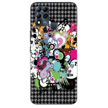 Imagem de Capa Adesivo Skin022 Verso Para Infinix Hot 11 G37 2022 - KawaSkin