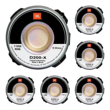 Imagem de 6 D200x Driver Jbl Selenium Potente 110watts Som Automotivo