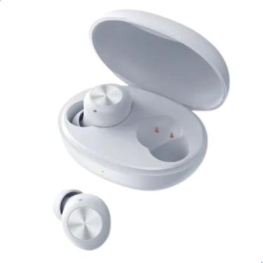 Imagem de Fone De Ouvido Bluetooth Realme Dizo Gopods D Com Modo Gamer, Branco