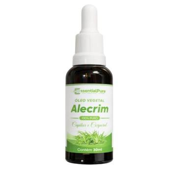 Imagem de Oleo Vegetal de Alecrim 30ml Corporal Capilar Puro - Essential Pure - 