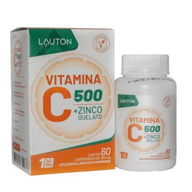 Imagem de Vitamina C + zinco quelato - Lauton