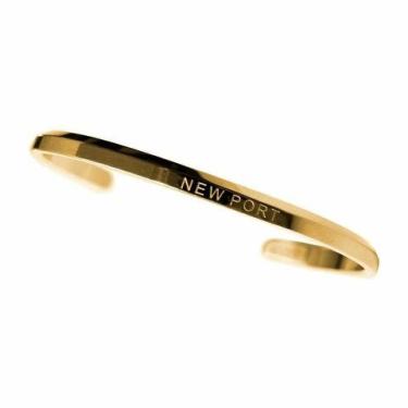 Imagem de Bracelete em aço inox ajustável New Port