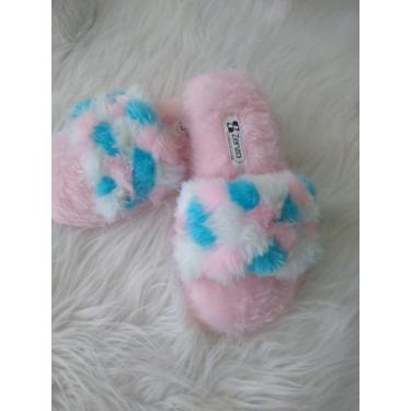 Imagem de Pantufa Colorida - Zenza, Rosa