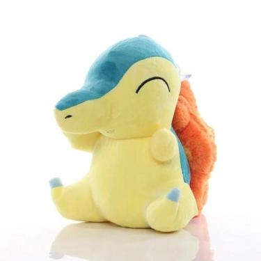 Imagem de Pelúcia Pokémon Kawaii Cyndaquil ou Shiny Rayquaza - DUODUOBAO, Cyndaq
