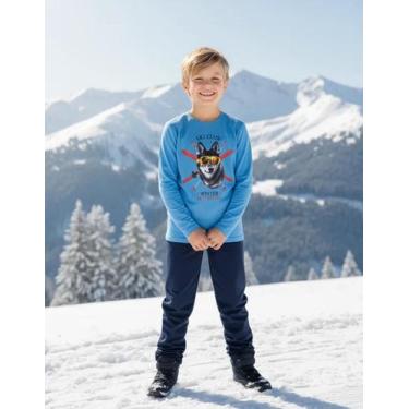 Imagem de Conjunto Infantil Tamanho 10 Moletom Menino Viston/Rei Rex Inverno - B