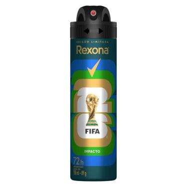 Imagem de Desodorante Antitranspirante Aerosol Masculino Rexona Impacto 72 horas
