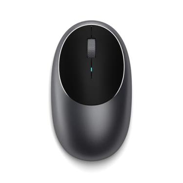 Imagem de Satechi Mouse M1 de Alumínio Sem Fio Bluetooth com Porta Tipo-C Recarregável - Para M2/M1 MacBook Pro/Air, M2/M1 iPad Pro/Air, M2 Mac Mini, iMac M1 e mais (Cinza Espacial)
