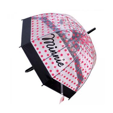 Imagem de Guarda Chuva Transparente Minnie Disney - DYF23-MK2-D F1e - Minas de P