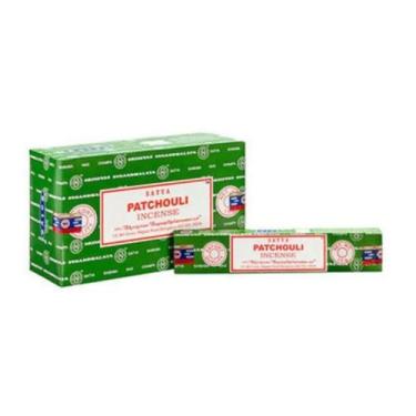 Imagem de Incenso Patchouli Massala Satya 12 Cxs c 10 Varetas - Lua Mística - 10
