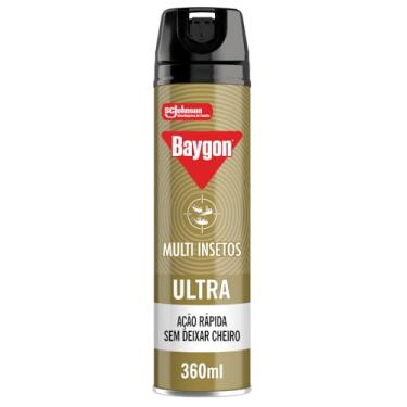 Imagem de Baygon Inseticida Aerosol Ultra, Mata Barata e Mais, Ação Rápida, 360ml