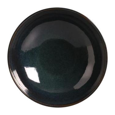 Imagem de Bowl Médio Orgânico em Stoneware Oceano 1,9L Cerâmica de Alta Performance Acabamento Manual Azul Porto Brasil