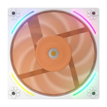 Imagem de Cooler Para Gabinete Colorfire 12 Lite ARGB Reversed, 120mm, Branco/La