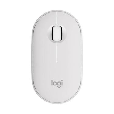 Imagem de Mouse sem Fio Logitech Pebble 2 M350s - Bluetooth - 4000dpi - Branco -