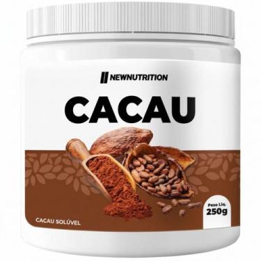 Imagem de Cacau Solúvel em Pó 250g New Nutrition, Cacau