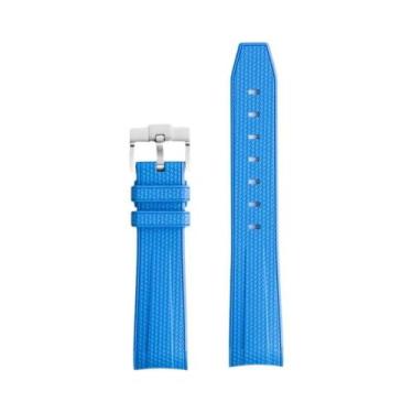 Imagem de Pulseira De Relógio Unissex De Silicone De Borracha De 20mm Para Omega