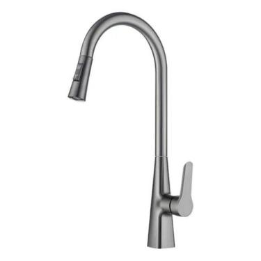 Imagem de Monocomando Cozinha Cromado com Bico Extensor - Material Zinco - Big O