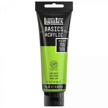 Imagem de Tinta Acrilica Liquitex Basics 118ml 222 Lime Green