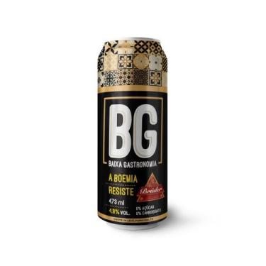 Imagem de Cerveja Bruder Latão Baixa Gastronomia Zero Áçucar 473ml
