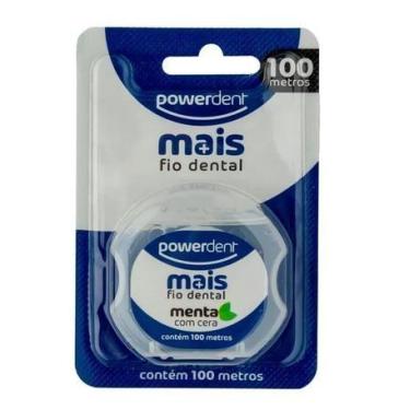 Imagem de Fio Dental Powerdent Light 100m  Limpeza Bucal Completa - IMPOWER
