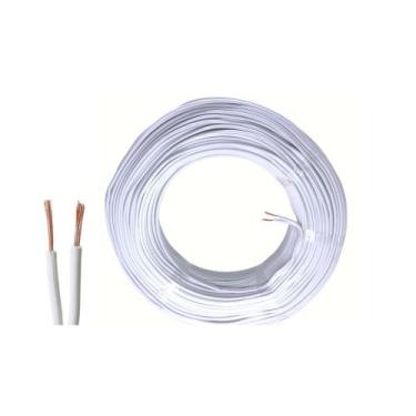Imagem de Fio Paralelo 2X2 5mm 10 Metros Flexivel Duas Vias Fio 2 5mm Eletrico R