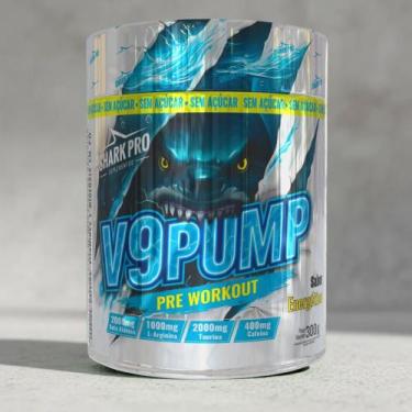Imagem de V9 Pump Pré-treino Shark Pro Com Beta Alanina E Cafeina 300g Energétic
