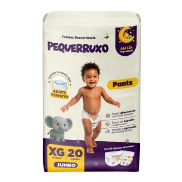 Imagem de FraldaCalça Pequerrucho Pants Infantil Shortinho Jumbo, XG
