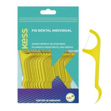 Imagem de Fio Dental Kess Flosser Individual 30 Unidades