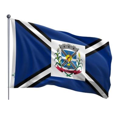 Imagem de Bandeira do Município de Tubarão Dupla Face Estampada Tamanho 90x128cm