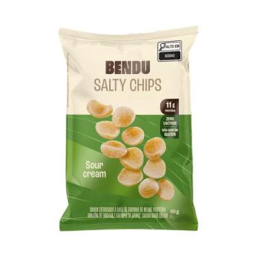 Imagem de Chips Proteico Sour Cream Bendu 11g de Proteína 40g