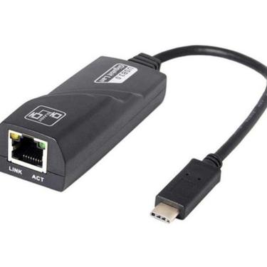 Imagem de Adaptador Usb Tipo C 3.1 Para Rede Rj45 Gigabit
