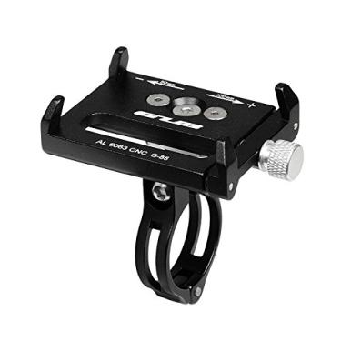 Imagem de GUB G-85 Suporte de telefone CNC para bicicleta, suporte de telefone de 3,5 a 6,2 polegadas, capa GPS, extensor de guidão de bicicleta, motocicleta, preto