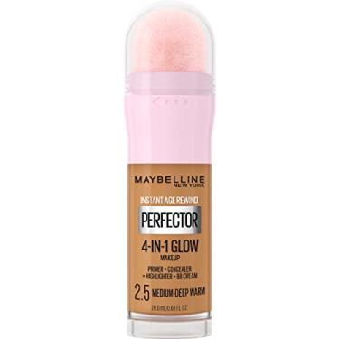 Imagem de Maybelline Instant Age Rewind Instant Perfector 4-In-1 Glow Makeup - Primer, Concealer, Highlighter and BB Cream in 1, Medium/Deep Warm, 0.68 fl oz
