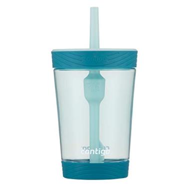 Imagem de Contigo Copo infantil à prova de derramamento de 400 ml com canudo e plástico livre de BPA
