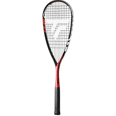 Imagem de Raquete de Squash Tecnifibre Carboflex Crosspower Vermelha Preta e Branca