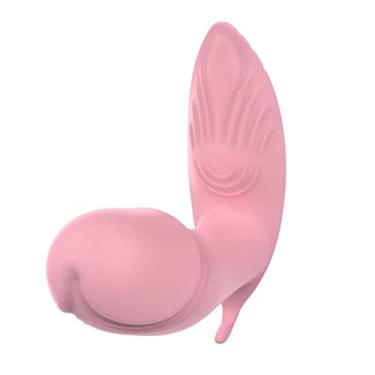 Imagem de Vibrador Sexual Feminino Clitóris Estimulador Sexual Com Controle Remoto Sem Fio 10 Velocidades Brinquedo Sexual Zatla (Rosa)