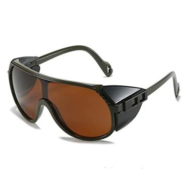 Imagem de Óculos de sol à prova de vento para esportes ao ar livre para homens e mulheres para evitar espiar óculos de sol de uma peça, 5, tamanho único