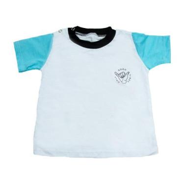 Imagem de Camiseta Bebê Good Vibes Branca - Baby Gut