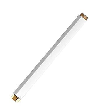 Imagem de 1pcs Torneira branca e preta torneira estendida tipo redondo pode estender 30 cm tubo quadrado pode estender 42 cm, ouro branco quadrado